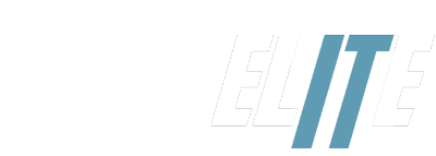 elite white and blue logo in Österreich