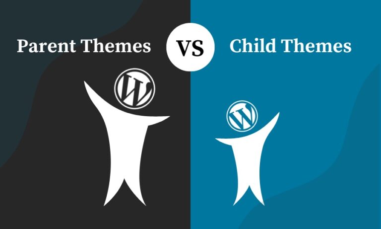 The differences between parent themes and child themes